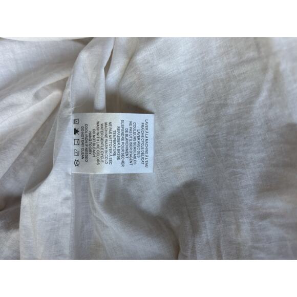 Caroline Costas Dress Large Yellow Floral Smoked Boho New Straps Aline - Picture 14 of 14